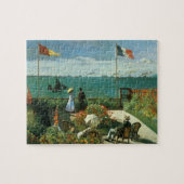 Terrasse am Meer von Claude Monet Puzzle (Horizontal)