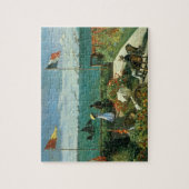 Terrasse am Meer von Claude Monet Puzzle (Vertikal)