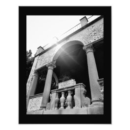 Terrasse Aussicht Fotodruck