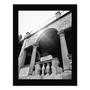 Terrasse Aussicht Fotodruck