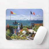 Terrasse bei Sainte Adresse, Claude Monet Mousepad (Mit Mouse)
