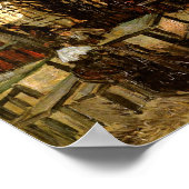 Terrasse des Cafe Montmartre (F238)Van Gogh Fine A Poster (Ecke)