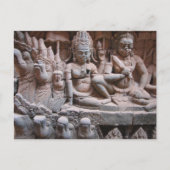 Terrasse des Leper King Postkarte (Vorderseite)