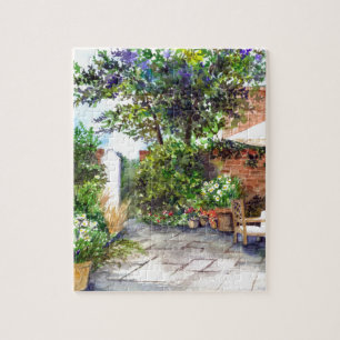 Terrasse des Manor House, York Puzzle