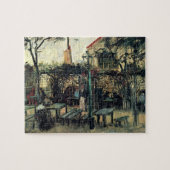 Terrasse eines Cafés, Montmartre von Vincent van G Puzzle (Horizontal)
