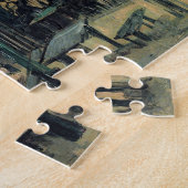 Terrasse eines Cafés, Montmartre von Vincent van G Puzzle (Seite)