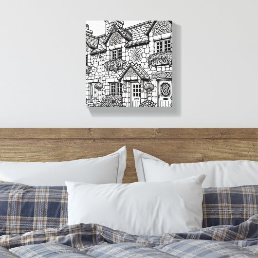 Terrasse House #31 Leinwanddruck (Insitu (Schlafzimmer))