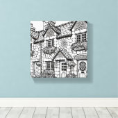 Terrasse House #31 Leinwanddruck (Insitu (Holzboden))