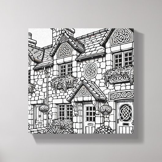 Terrasse House #31 Leinwanddruck (Vorderseite)