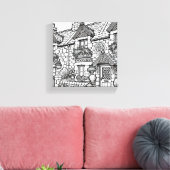 Terrasse House #50 Leinwanddruck (Insitu (Wohnzimmer))