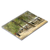 Terrasse in Luxembourg Gardens (1886) Kunst Van Go Notizblock (Linke Seite)