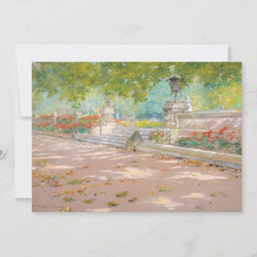 Terrasse, Prospektivpark | William Merritt Chase (Vorderseite)