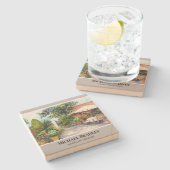 Terrasse The Manor House New York Steinuntersetzer (Seitenansicht)