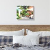 Terrasse The Manor House, York Leinwanddruck (Insitu (Schlafzimmer))