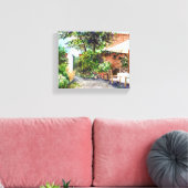 Terrasse The Manor House, York Leinwanddruck (Insitu (Wohnzimmer))