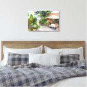 Terrasse The Manor House, York Leinwanddruck (Insitu (Schlafzimmer))