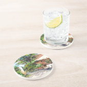 Terrasse The Manor House, York Sandstein Untersetzer (Seite)