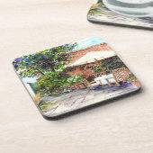 Terrasse The Manor House, York Untersetzer (Linke Seite)