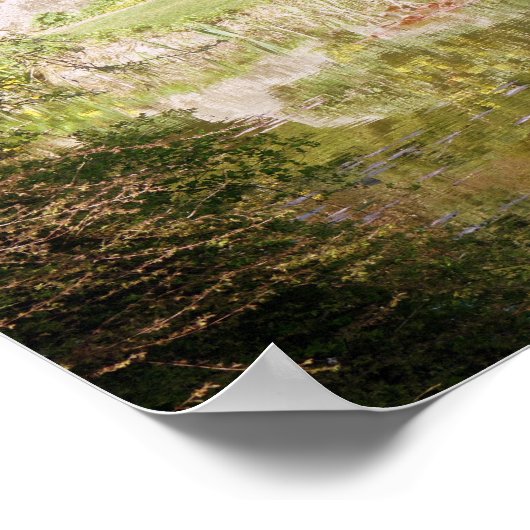 Terrasse Über See Poster (Ecke)