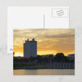 Terrasse und Promenade Postkarte (Vorne/Hinten)