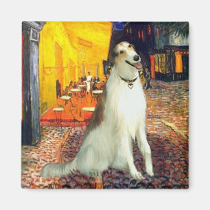 Terrassencafé - Borzoi Magnet