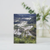 Terrassenskulptur, Philippinen Postkarte (Stehend Vorderseite)