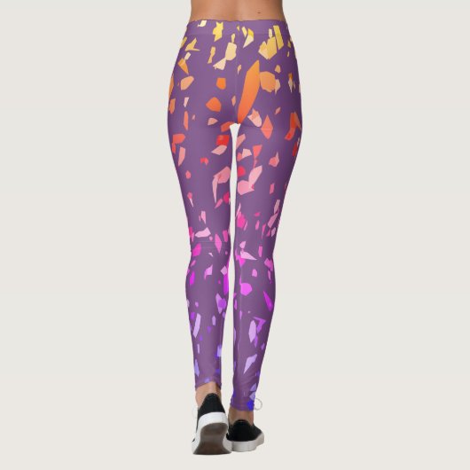 Terrazo Pieces Leggings (Rückseite)