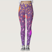 Terrazo Pieces Leggings (Vorderseite)