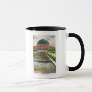 Terrazo Promenaden-Ansicht von Adler Planetarium Tasse