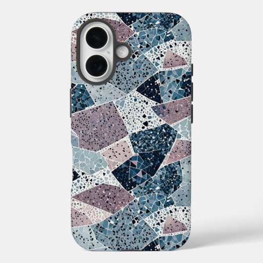Terrazzo Abstract Design Case-Mate iPhone Hülle (Rückseite)