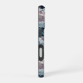 Terrazzo Abstract Design iPhone 16 Hülle (Rechte Seite)