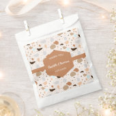 Terrazzo Abstrakt Moderne Hochzeit Geschenktütchen (Ausgeschnitten)