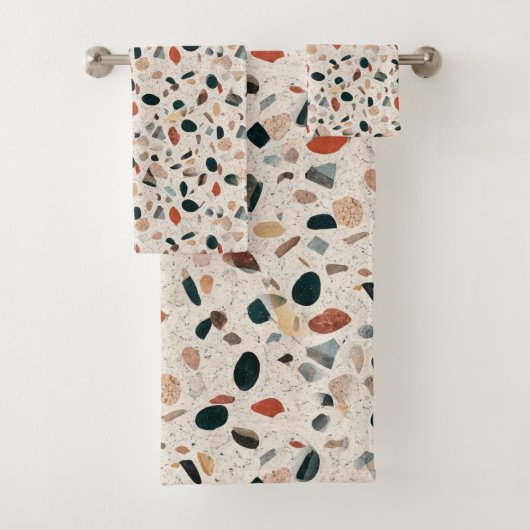 Terrazzo Badhandtuch Set (Insitu)