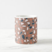 Terrazzo Boden nahtlos Muster. Vintager Stein, Kaffeetasse (Mittel)