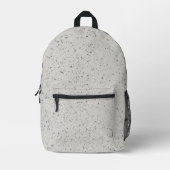 Terrazzo Coastal Pattern Gepäck Bedruckter Rucksack (Vorderseite)