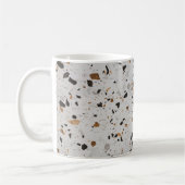 Terrazzo Concept: Vintages abstraktes Design Kaffeetasse (Links)