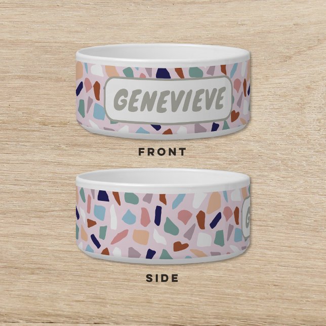 Terrazzo Dog Cat Pet Napf (Von Creator hochgeladen)