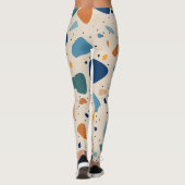 Terrazzo Drehung Leggings (Rückseite)