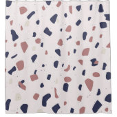 Terrazzo Duschvorhang (Vorderseite)