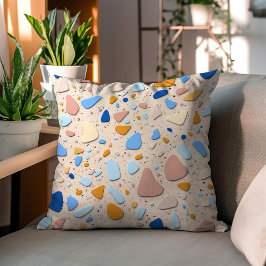 Terrazzo Elegante: Stilvolles Accent Pillow Kissen