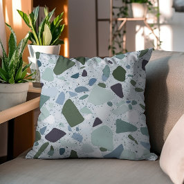 Terrazzo Elegante: Stilvolles Accent Pillow Kissen
