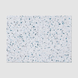 Terrazzo Elegantes Aquamarines blaues Grün Seidenpapier