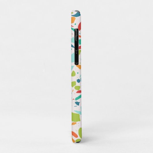 Terrazzo Farbenfrohe Architektur - INITIAL Designe Case-Mate iPhone Hülle (Hinten/Links)