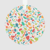 Terrazzo Farbenfrohe Architektur - INITIAL Designe Ornament (Rückseite)