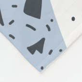 Terrazzo floor marble seamless hand drawn pattern  fleecedecke (Ecke)