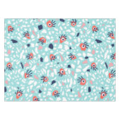 Terrazzo Funny Geometric Muster mit Augen Tischdecke (Vorderseite (Horizontal))