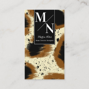 Terrazzo Gepard Home Interior Designer Stylist Visitenkarte