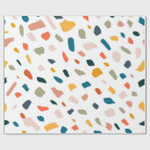 Terrazzo Geschenkpapier (Flach)
