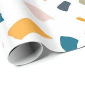 Terrazzo Geschenkpapier (Rolleneckpunkt)
