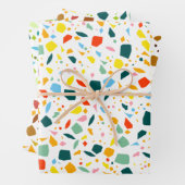 Terrazzo Geschenkpapier Set (Beispiel)
